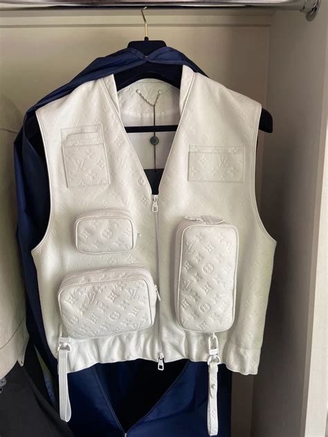 louis vuitton suit vest|Louis Vuitton utility vest.